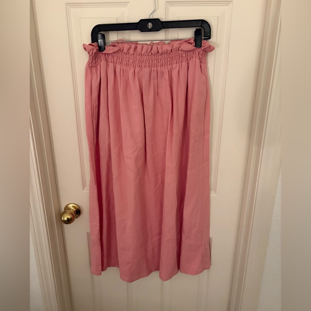 A NEW DAY Pink Midi Skirt